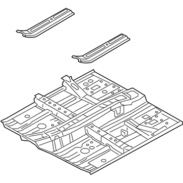 Mitsubishi Mirage Floor Pan - 5251C643
