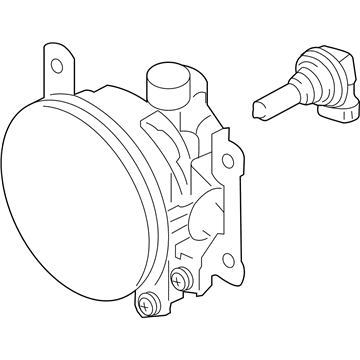 Mitsubishi Mirage Fog Light - 8321A668