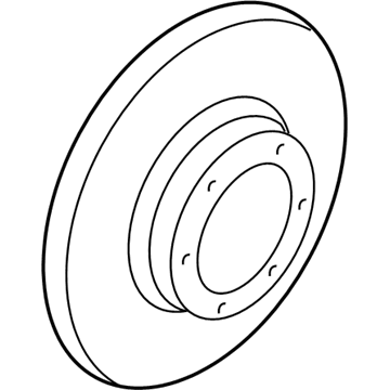 Mitsubishi Brake Rotor - 4615A031