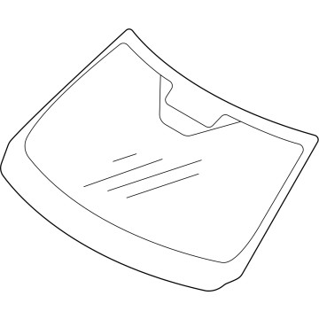 Mitsubishi Outlander Windshield - 72700WL60P