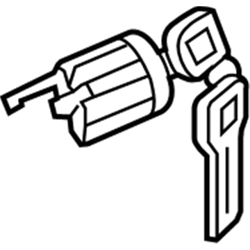 Mitsubishi Lancer Ignition Lock Cylinder - MR954938