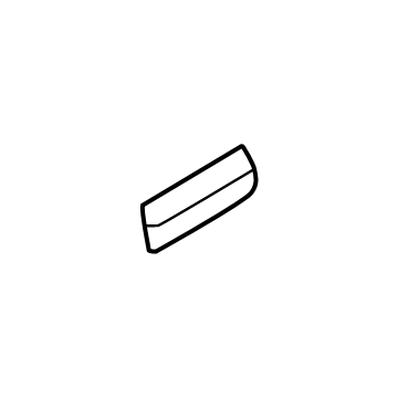 Mitsubishi 7230B133XA Lower Quarter Trim Clip