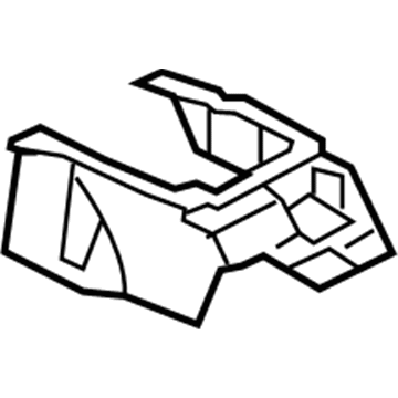 Mitsubishi Center Console Base - 8011A137