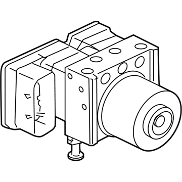 Mitsubishi ABS Control Module - 4670A746