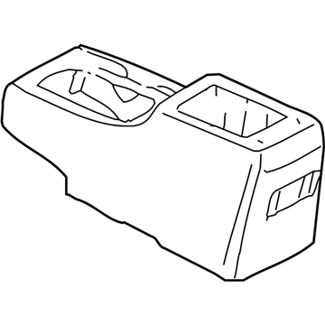 Mitsubishi MR626770 Console Dark Gray