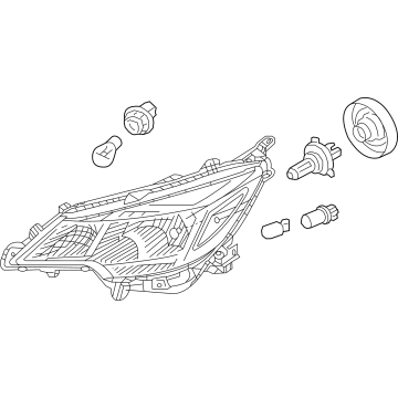 Mitsubishi Mirage G4 Daytime Running Lights - 8301D512