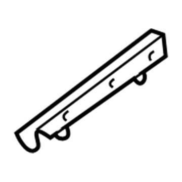 Mitsubishi MR435986 Belt Molding Seal, Passenger Side