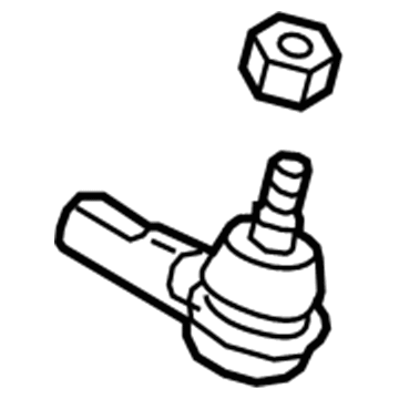Mitsubishi Mirage Tie Rod End - 4422A063