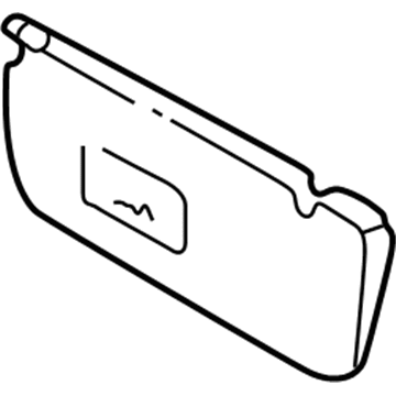 Mitsubishi Eclipse Sun Visor - MR623070