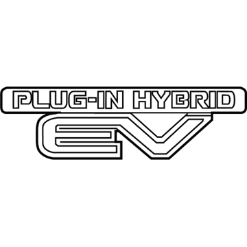 Mitsubishi Outlander PHEV Emblem - 7415A456