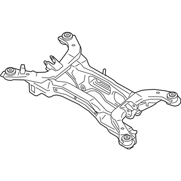 Mitsubishi Rear Crossmember - 55401W000P