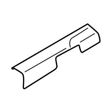 Mitsubishi 7656A357XA Front Sill Plate, Driver Side