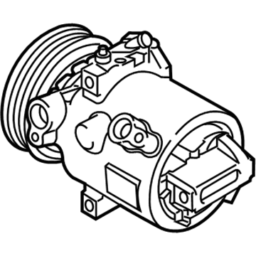 Mitsubishi A/C Compressor - 7813A524