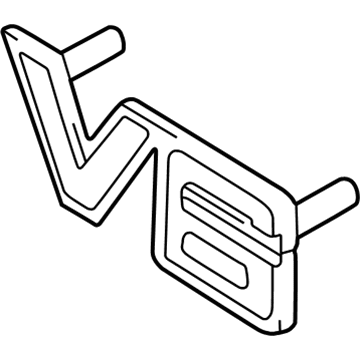 Mitsubishi Montero Emblem - MR520109