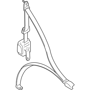 Mitsubishi Seat Belt - 7000B424