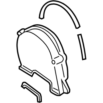 Mitsubishi Lancer Timing Cover - MN155372