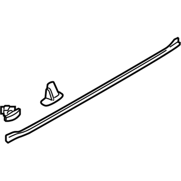 Mitsubishi Outlander Sport Door Seal - 5725A165