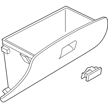 Mitsubishi Glove Box - MR633537