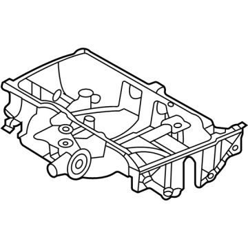 Mitsubishi Oil Pan - MQ718900