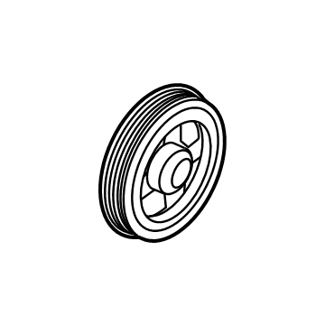 Mitsubishi Crankshaft Pulley - MQ718279