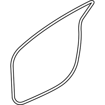Mitsubishi Outlander Sport Door Seal - 5725A266