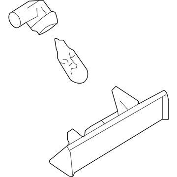 Mitsubishi Mirage G4 License Plate Lights - 8341A149