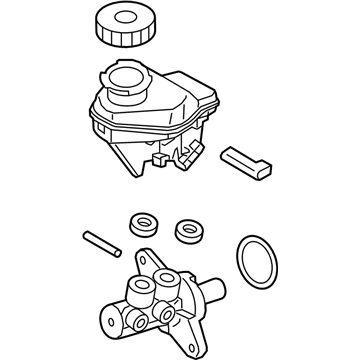 Mitsubishi Brake Master Cylinder - 4625A439