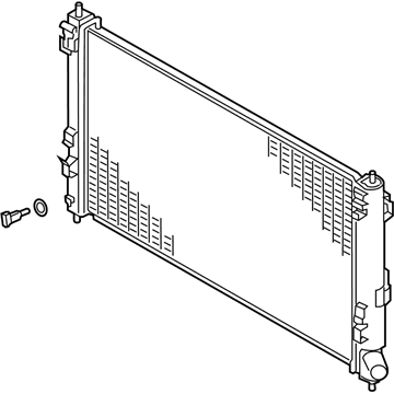 Mitsubishi Radiator - MZ691048