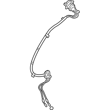Mitsubishi Fuel Door Release Cable - 9482A303