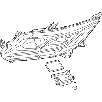 Mitsubishi Eclipse Cross Daytime Running Lights - 26010W510P