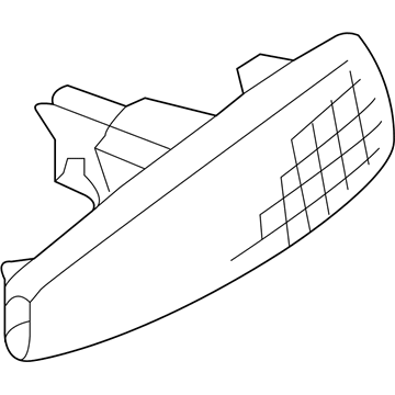 Mitsubishi Outlander Sport Side Marker Light - 8351A039