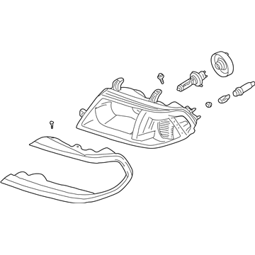 Mitsubishi Daytime Running Lights - MR496354