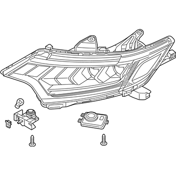 Mitsubishi Outlander Daytime Running Lights - 8301D344