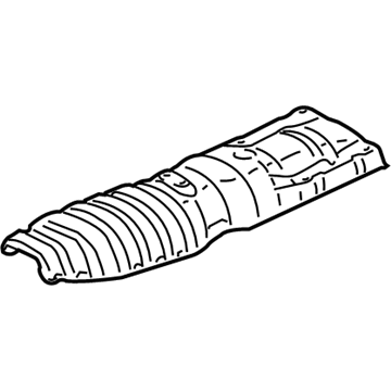 Mitsubishi Galant Exhaust Heat Shield - MR982212