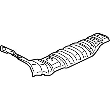 Mitsubishi Eclipse Exhaust Heat Shield - MR982207