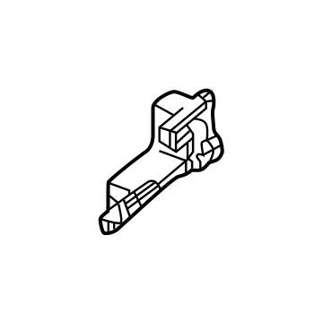 Mitsubishi 6410D388 Bumper Bracket, Passenger Side