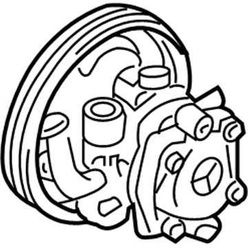 Mitsubishi Power Steering Pump - 4450A137