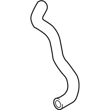 Mitsubishi Mirage Radiator Hose - 1370A424