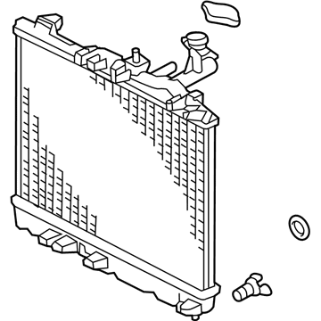 Mitsubishi Radiator - MZ691052
