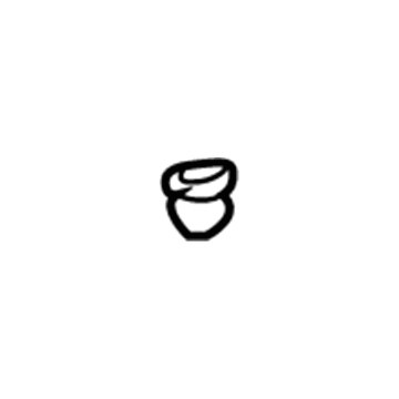 Mitsubishi MR245808 Lower Molding Grommet