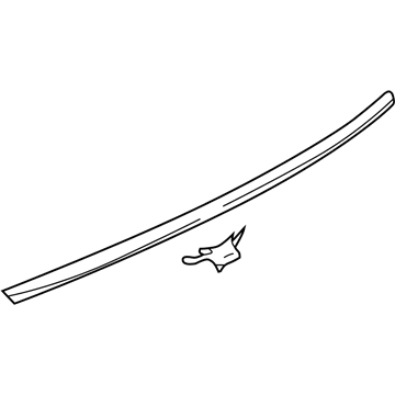 Mitsubishi MR520295 Lower Molding
