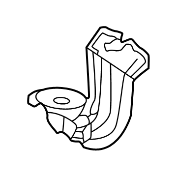 Mitsubishi Sway Bar Bracket - 4156A190