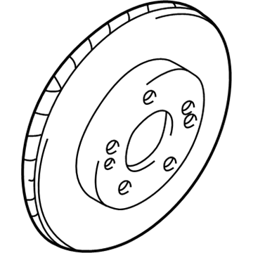 Mitsubishi Eclipse Brake Rotor - 4615A069