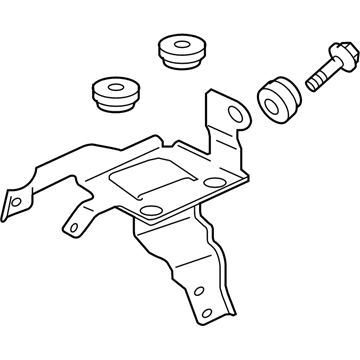 Mitsubishi 4670A161 Mount Bracket