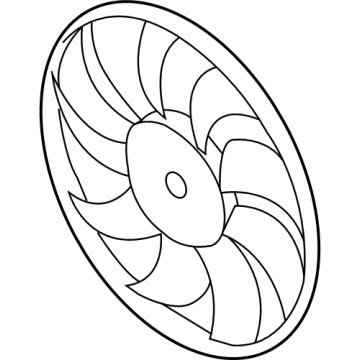 Mitsubishi Engine Cooling Fan - 1355A264