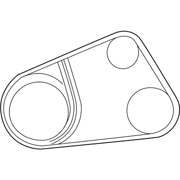 Mitsubishi Montero Sport Drive Belt - MR148323