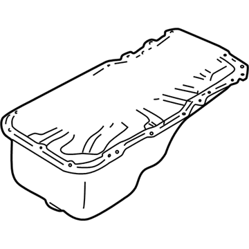 Mitsubishi Oil Pan - 1200A055