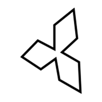 Mitsubishi Emblem - MR598528