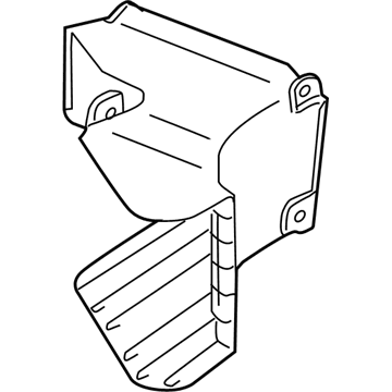 Mitsubishi Lancer Air Duct - 1242A001