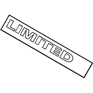 Mitsubishi Montero Emblem - MN146691